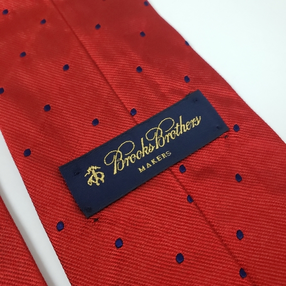 Brooks Brothers Golden Fleece Style Red Tie - Picture 6 of 8